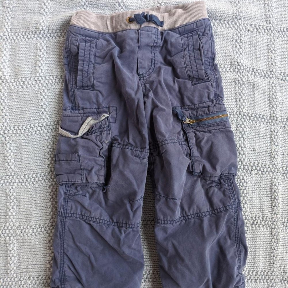 Mini Boden Lined Blue Pants